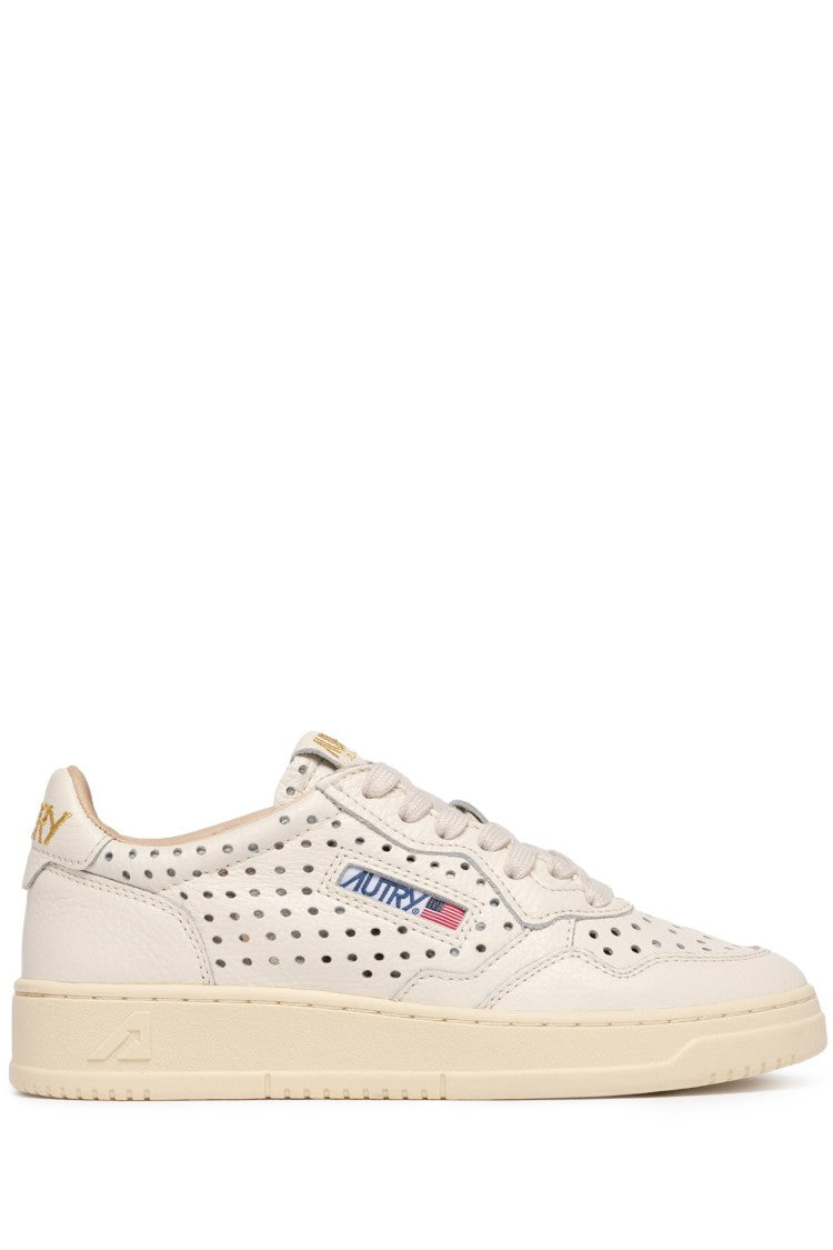 Autry Medalist Perforated Leather Sneakers