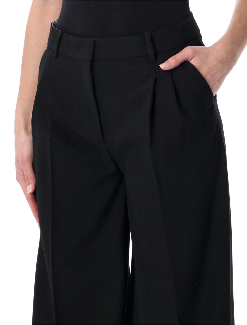 The Garment Pisano Wide Leg Front Pleats Trousers