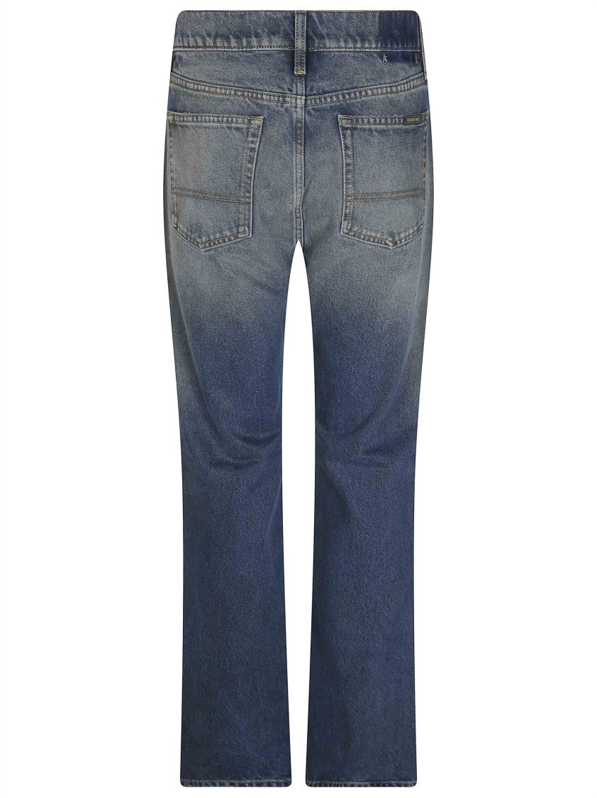Golden Goose Straight Patrick Straight-Leg Cotton Denim Jeans