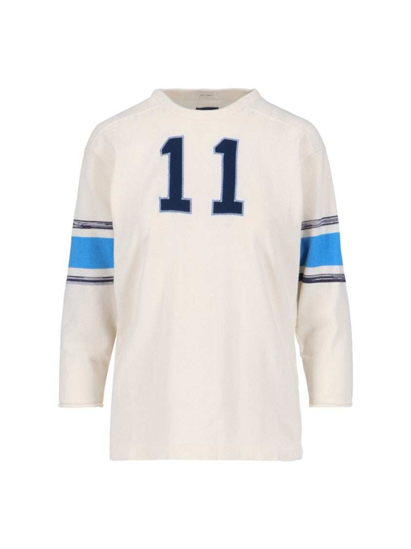 Mother The Jock Sweater – Cream