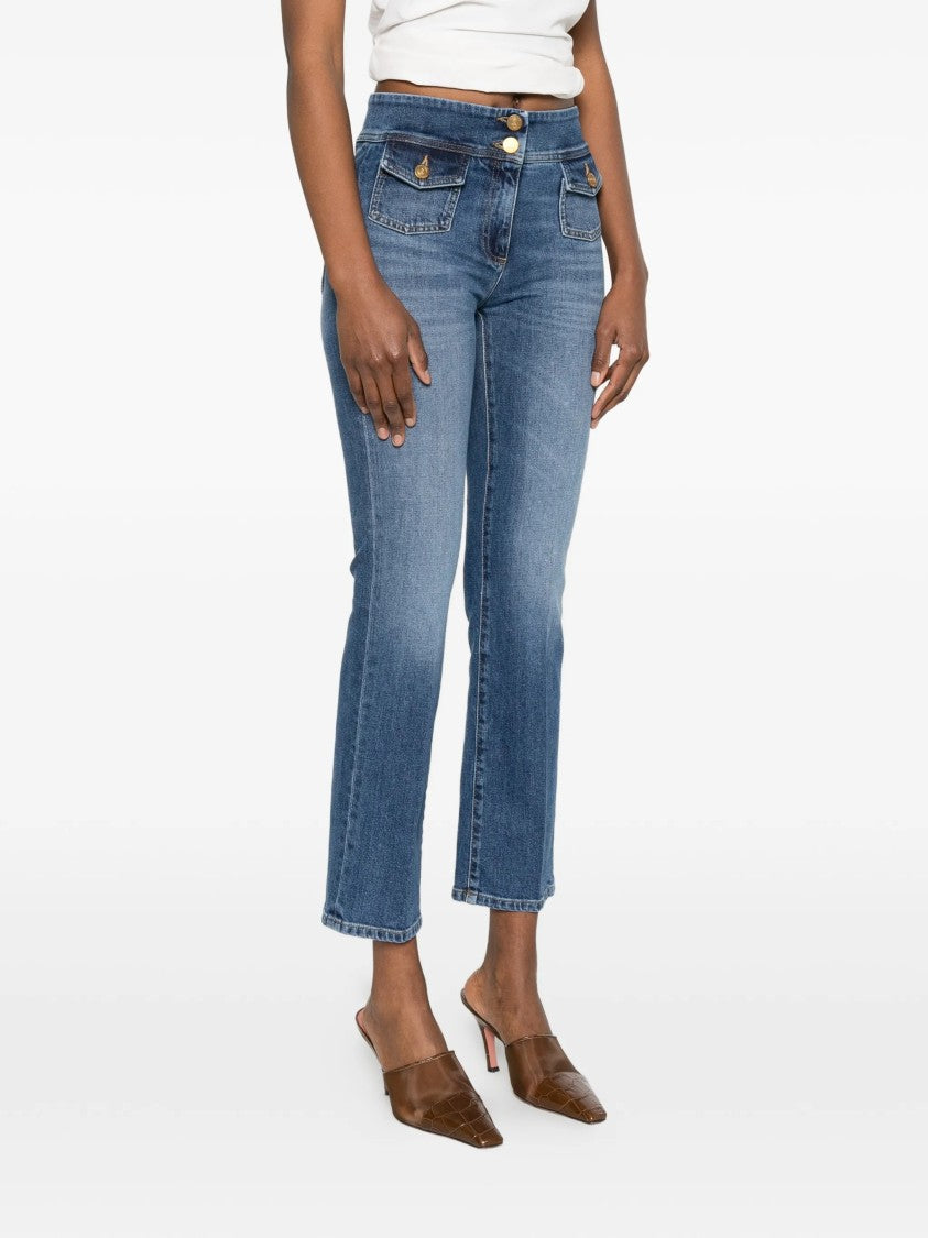 Seafarer Classic Blue Pantalone Emil Cropped Jeans