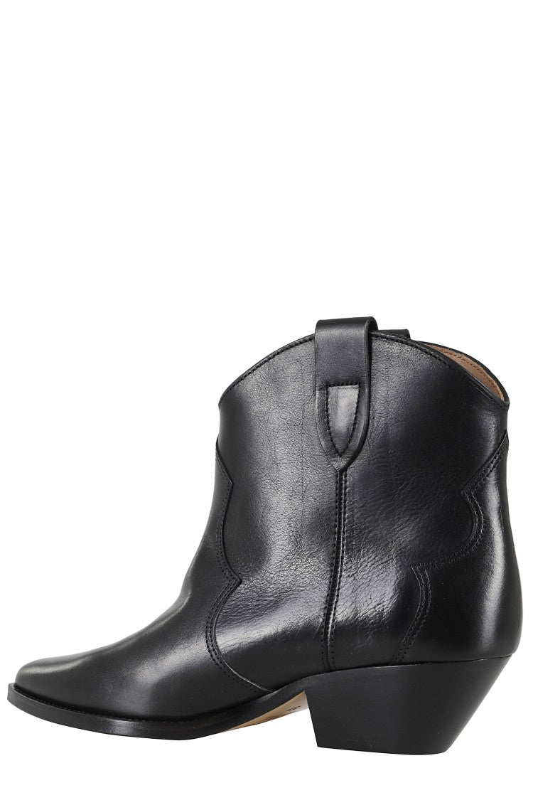 Isabel Marant Dewina Gz Pointed Toe Ankle Boots