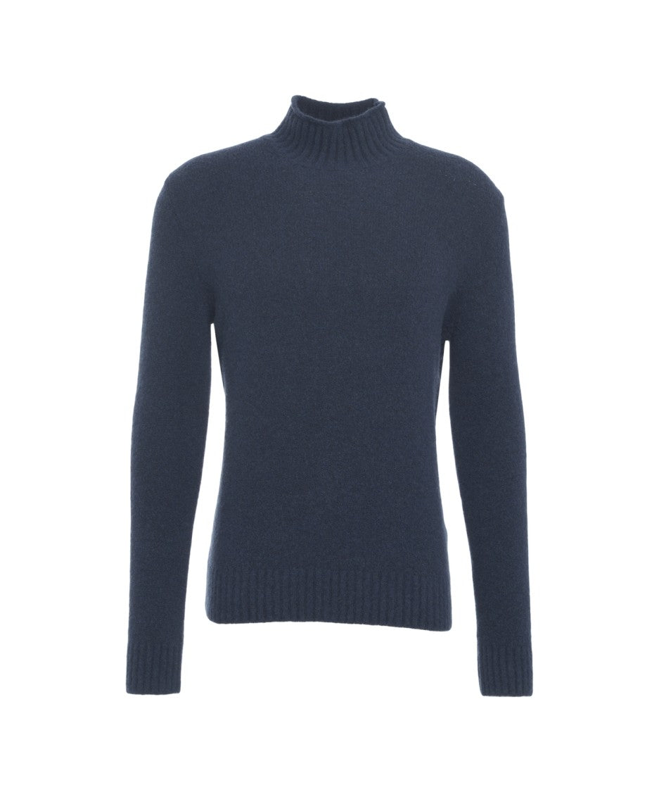 Kangra Wool Sweater With High Neck