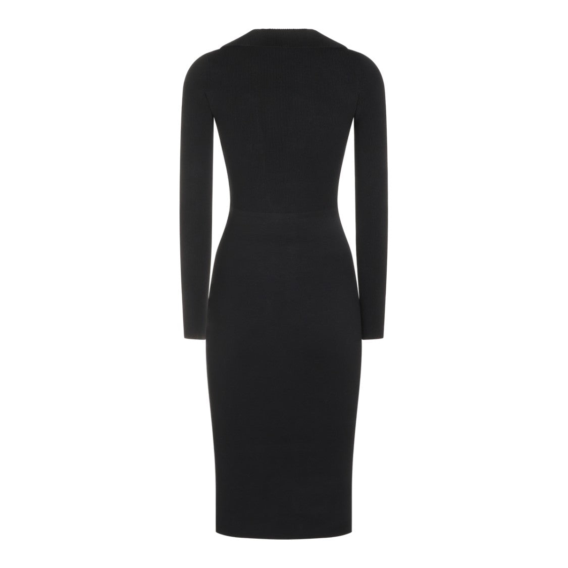 Elisabetta Franchi Viscose Dress With Gold-Tone Chain Details