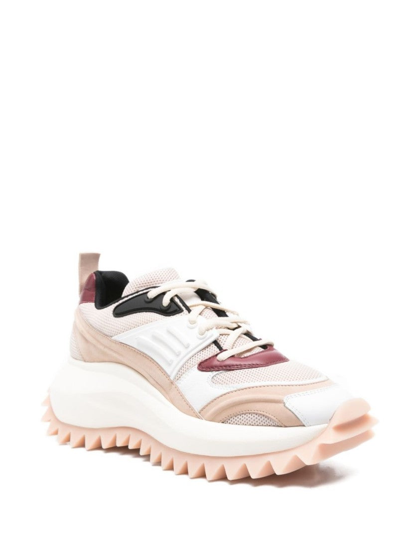 Vic Matié Multicolour Mesh Panelled Chunky Rubber Sneakers