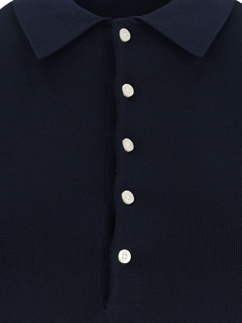 Polo Ralph Lauren Pleated Maxi Dress With Classic Collar