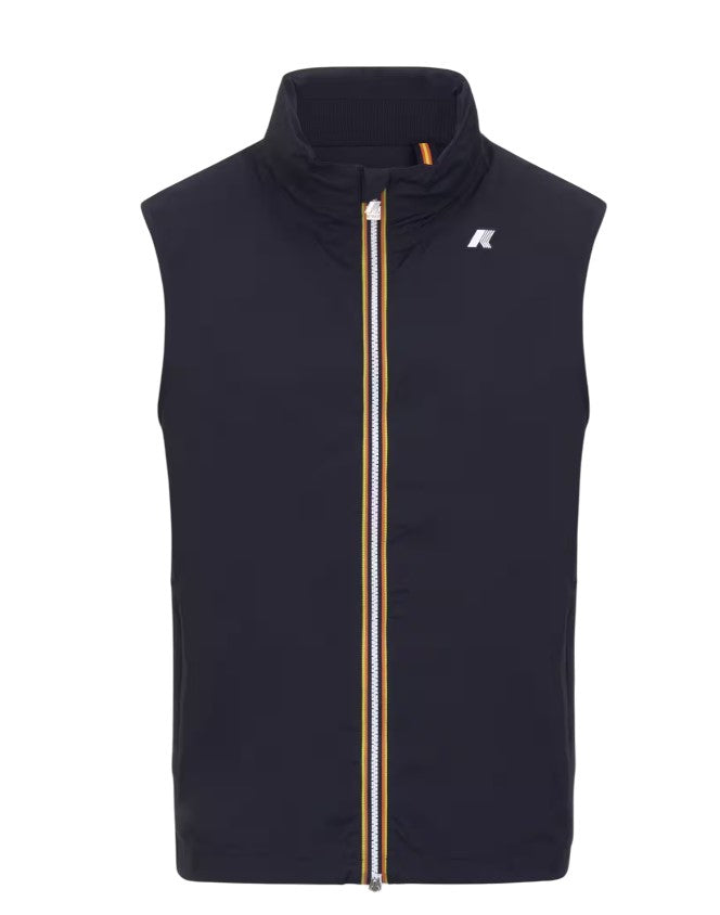 K-Way Valen Stretch Nylon Jersey With Ribbed Collar