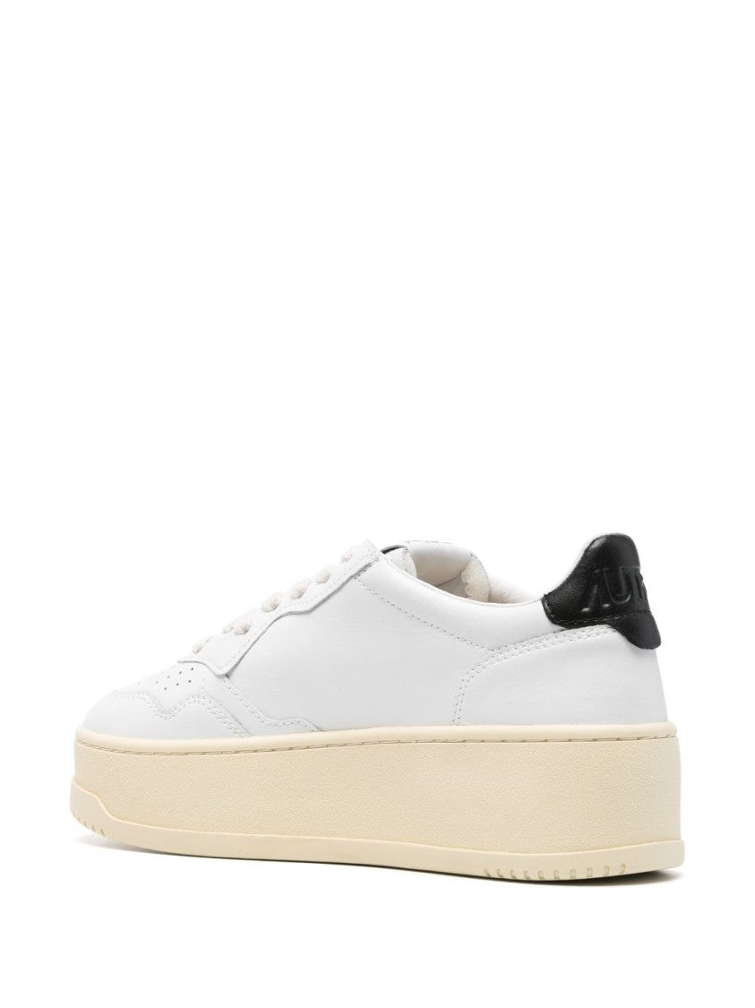 Autry White Medalist Sneakers