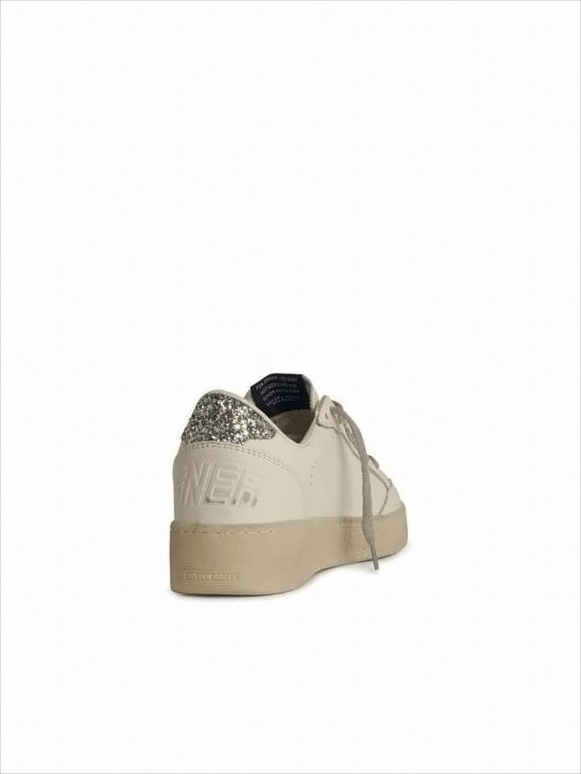 Golden Goose Low-Top Sneakers With Metallic Star Detail