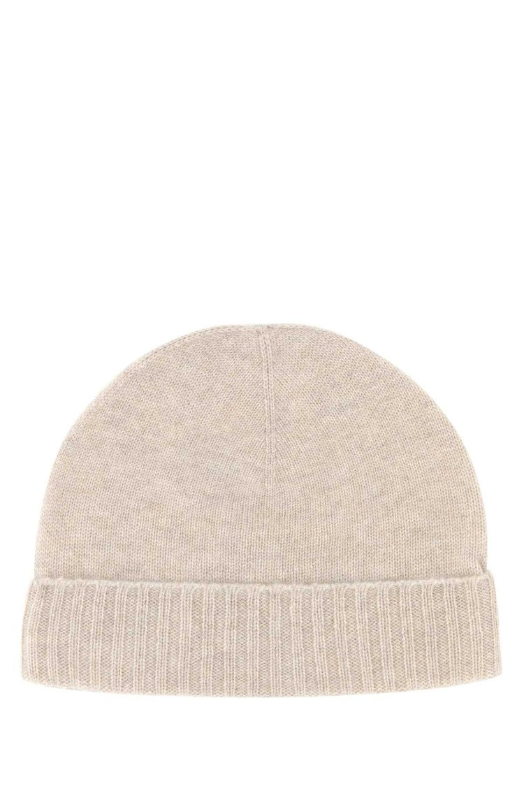 Le Kasha Sand Cashmere Beanie Hat