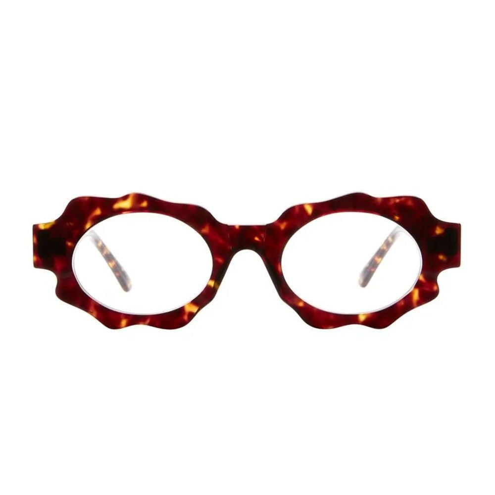Kuboraum Mask G7 Sculpted Oval Tortoiseshell Eyewear