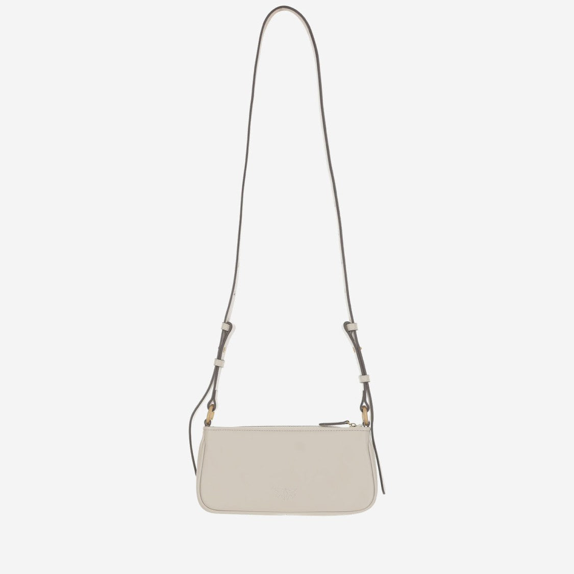 Pinko Mini Half Moon Baguette Leather Bag