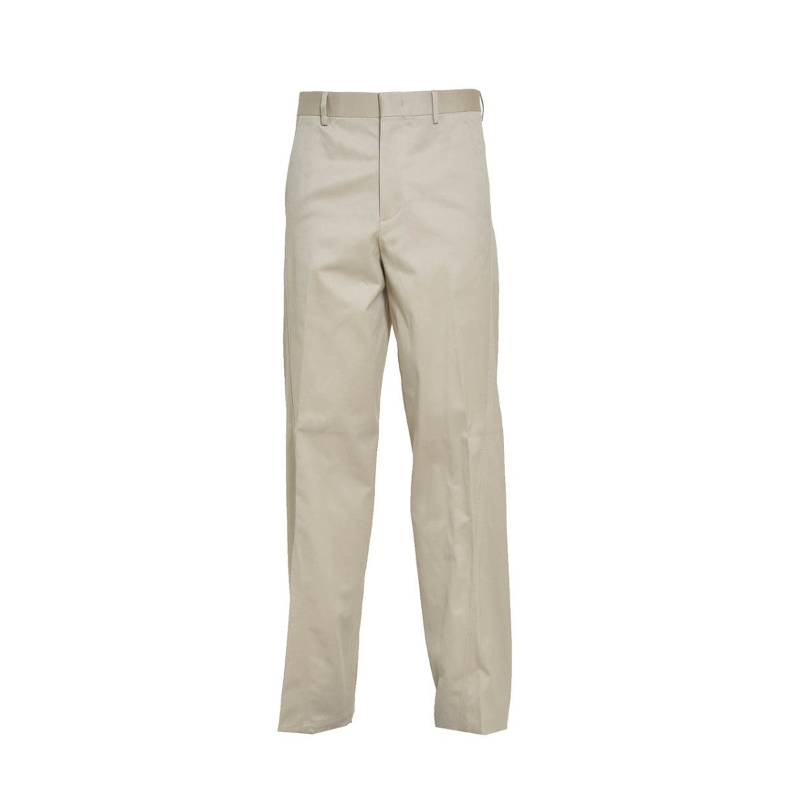 Lanvin Beige Cotton Twisted Chinos