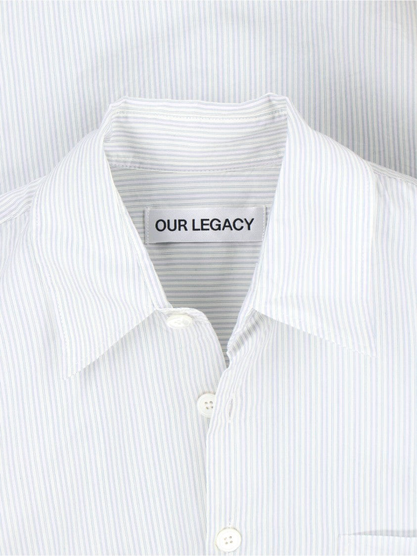 Our Legacy Multicolour Index Patchwork Cotton Shirt