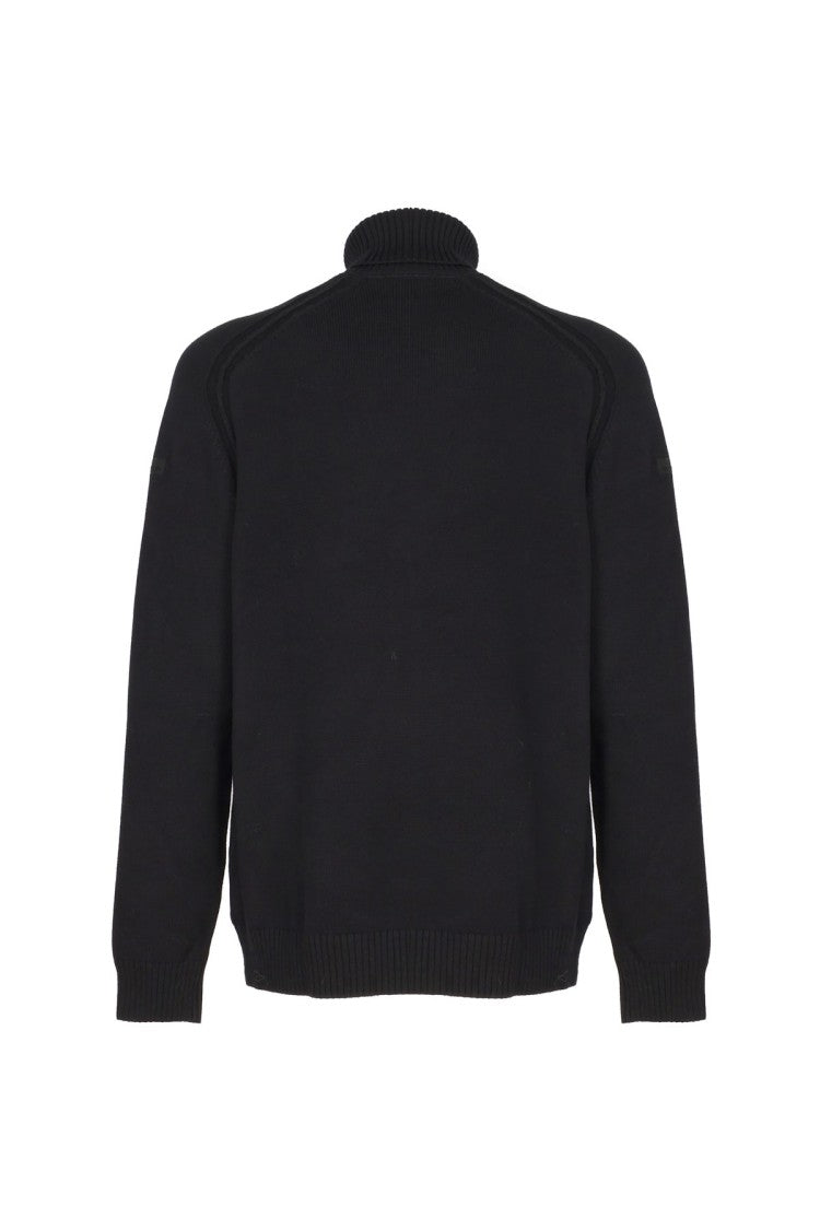 Rrd Black Wool-Blend Sweater