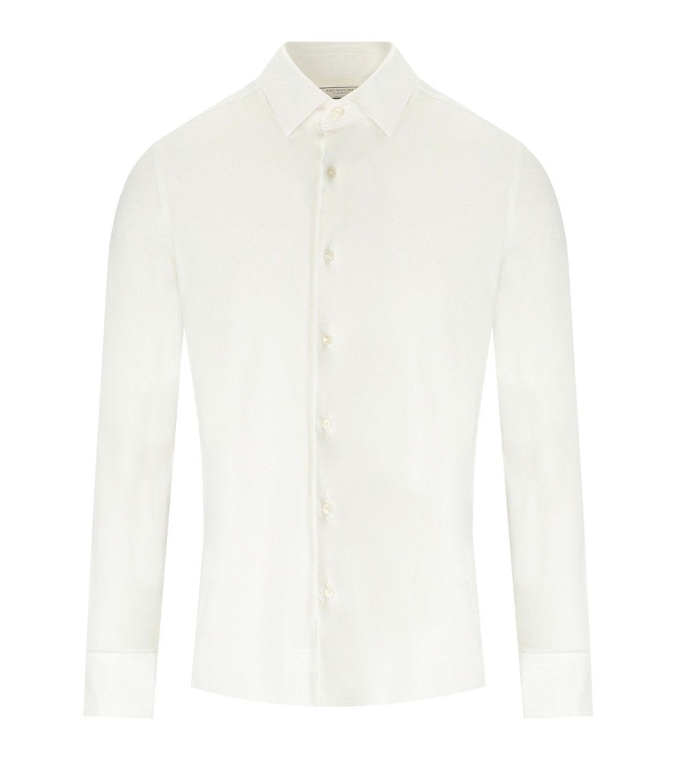 Archivium Technical Fabric White Shirt