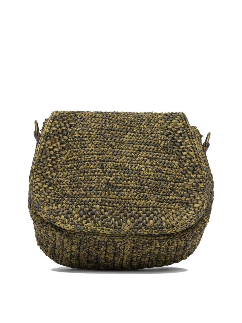 Ibeliv Compact Raffia Crossbody Bag
