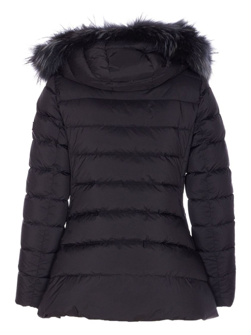 Tatras Quilted Black Nylon Puffer Jacket