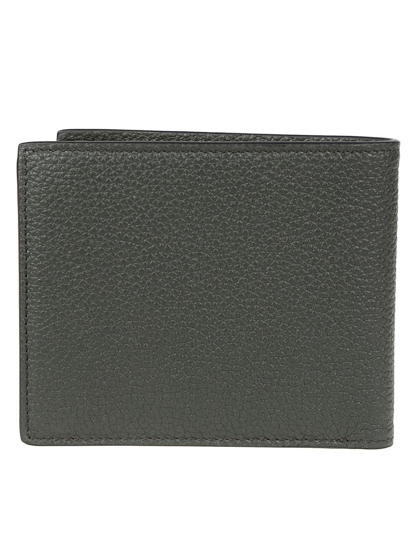 Tom Ford Textured Calf Leather Bifold Wallet With Embossed Branding