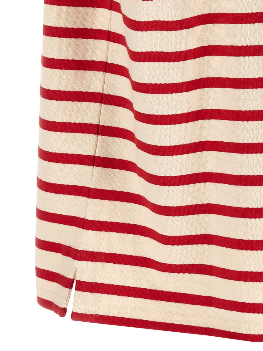 Valentino Garavani Striped Cotton Jersey T-Shirt
