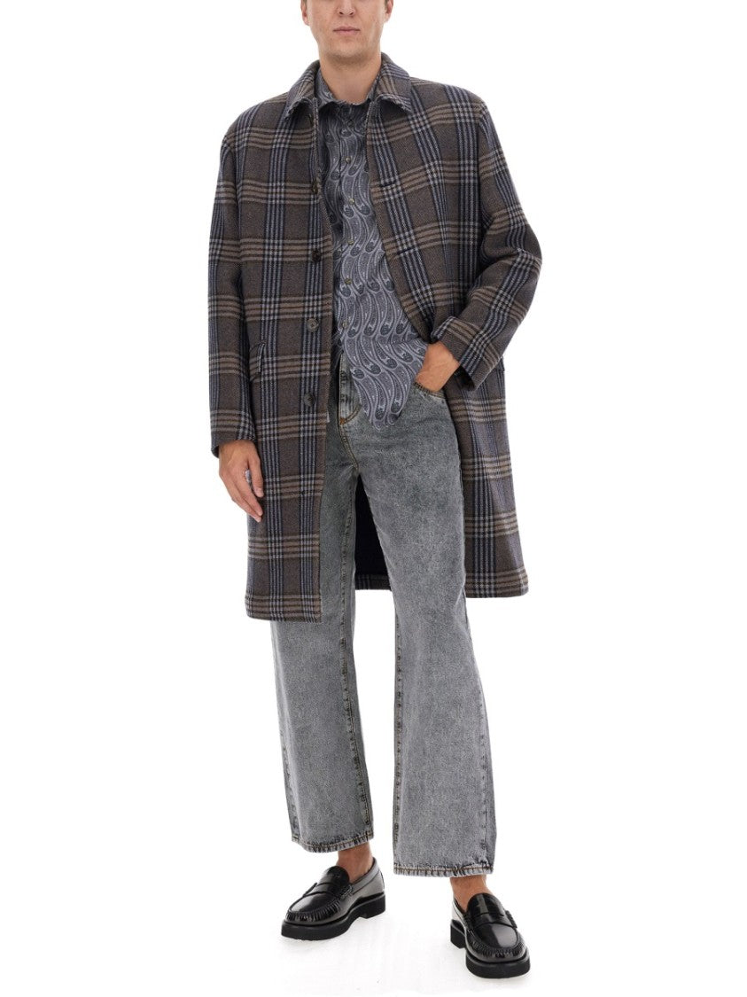 Etro Grey Easy Fit Jeans