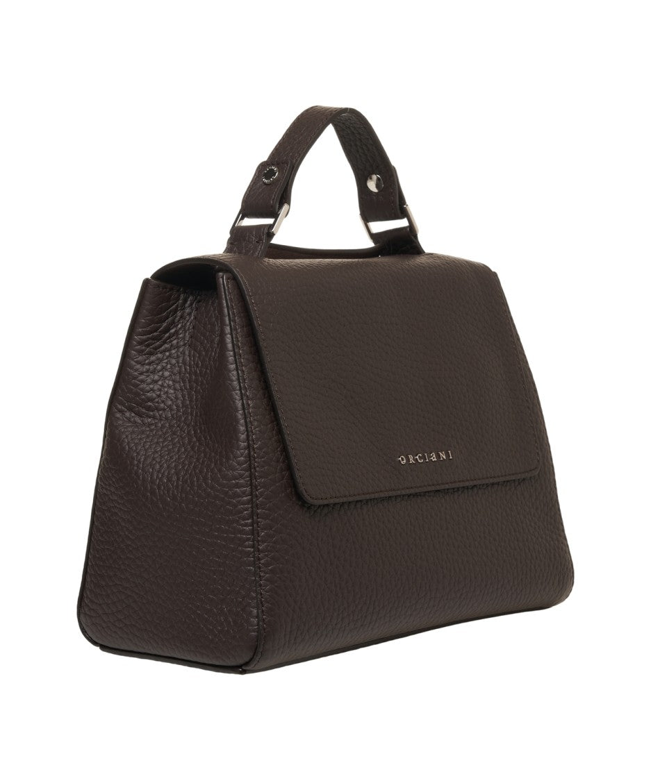 Orciani Hammered Leather 'Sveva' Handbag