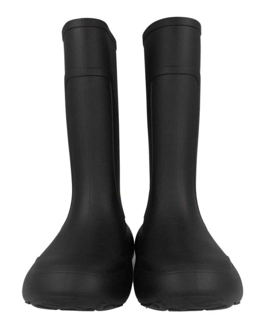 Ferragamo Gancini Mid-Calf Rainboots With Distinctive Design
