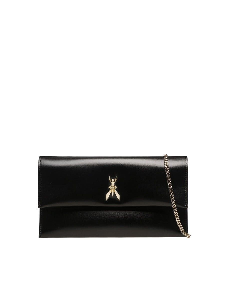 Patrizia Pepe Black Fly Clutch