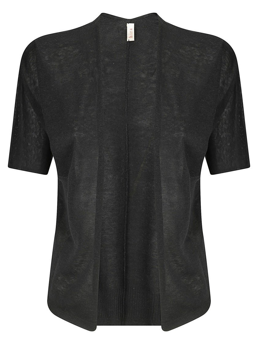 Hira Viscose Cardigan With Short Sleeves