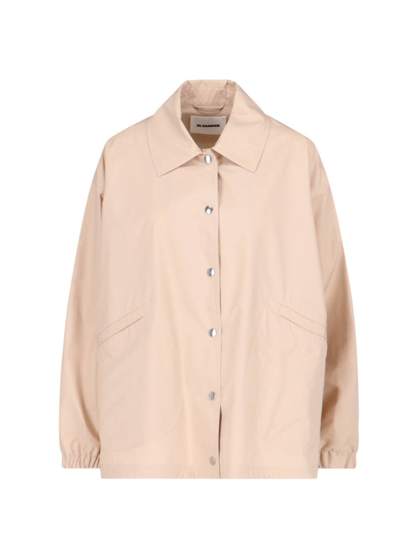 Jil Sander Logo Blazer – Beige