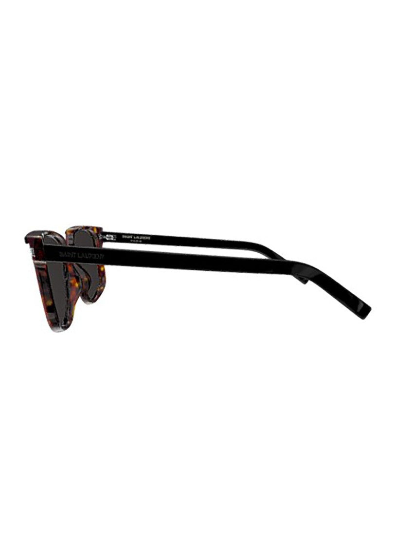 Saint Laurent Sl 599 Bold Square Tortoiseshell Sunglasses
