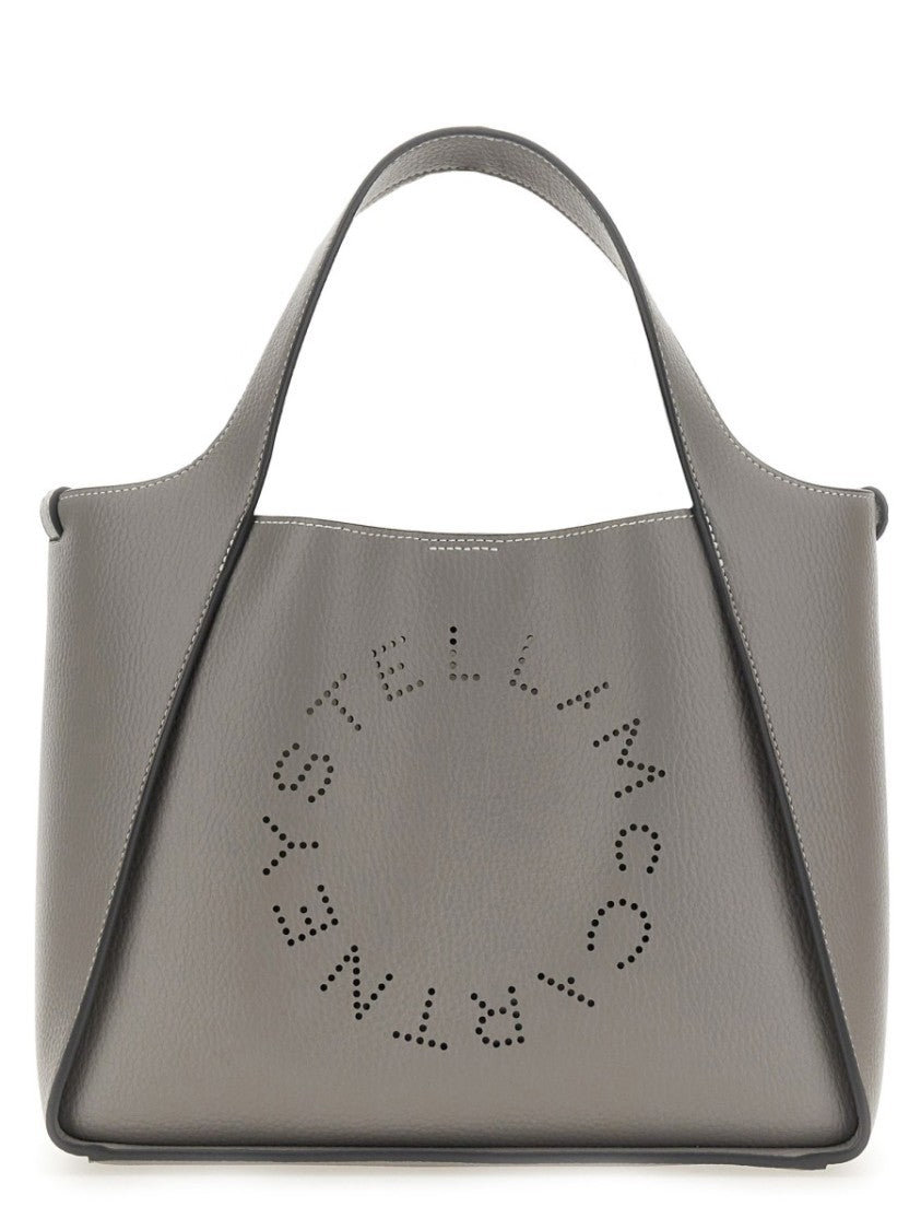 Stella Mccartney Shoulder Bag With Perforated Logo