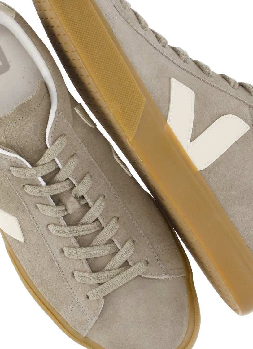 Veja Dove Grey Campo Suede Sneakers