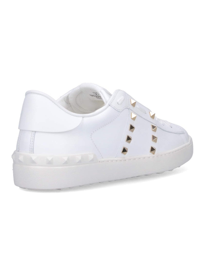 Valentino Garavani 'Rockstud' Sneakers – White