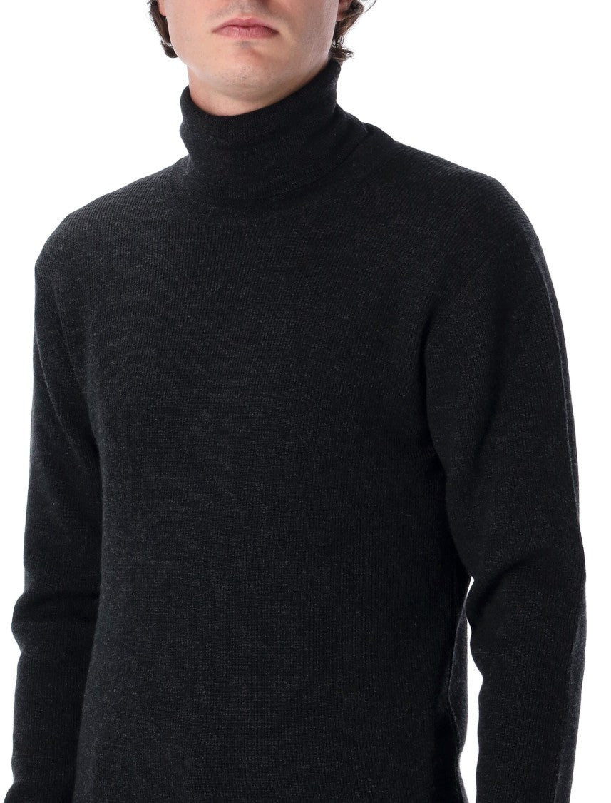 Lemaire High-Neck Fine-Knit Merino Wool Sweater