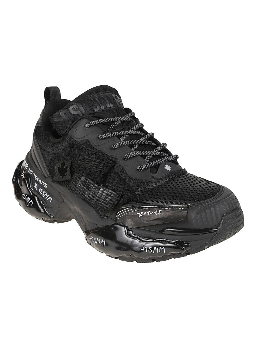 Dsquared2 Faster Lace-Up Chunky Low-Top Sneakers