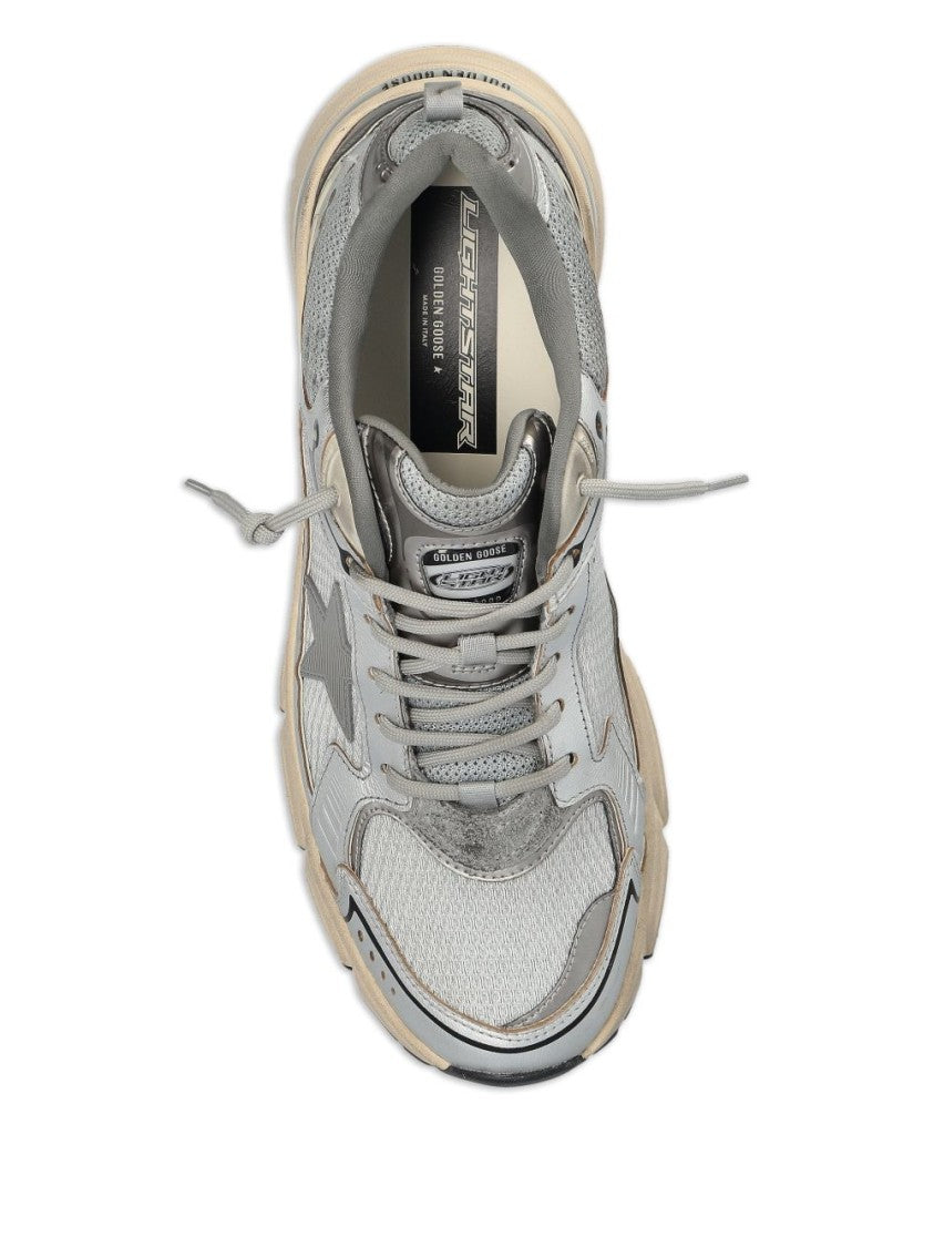 Golden Goose Chunky Silver Star Emblem Sneakers
