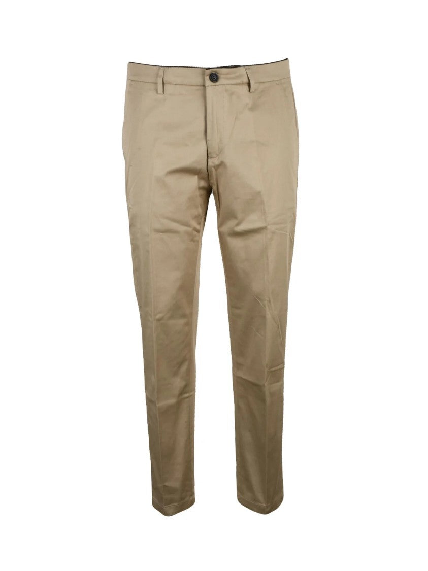 Department 5 Cotton Stretch Trousers - Beige