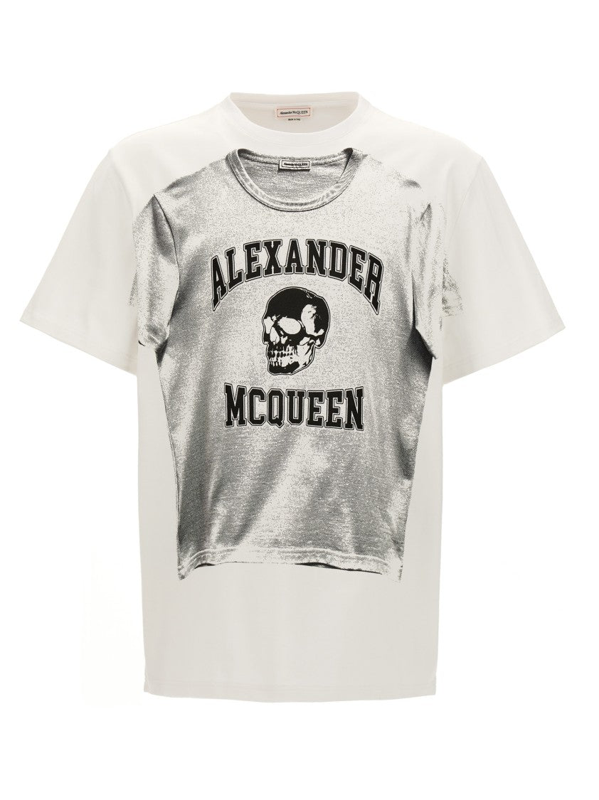 Mcqueen Logo Print T-Shirt