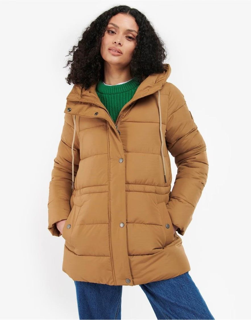 Barbour Littlebury Hooded Baffle Quilted Jacket