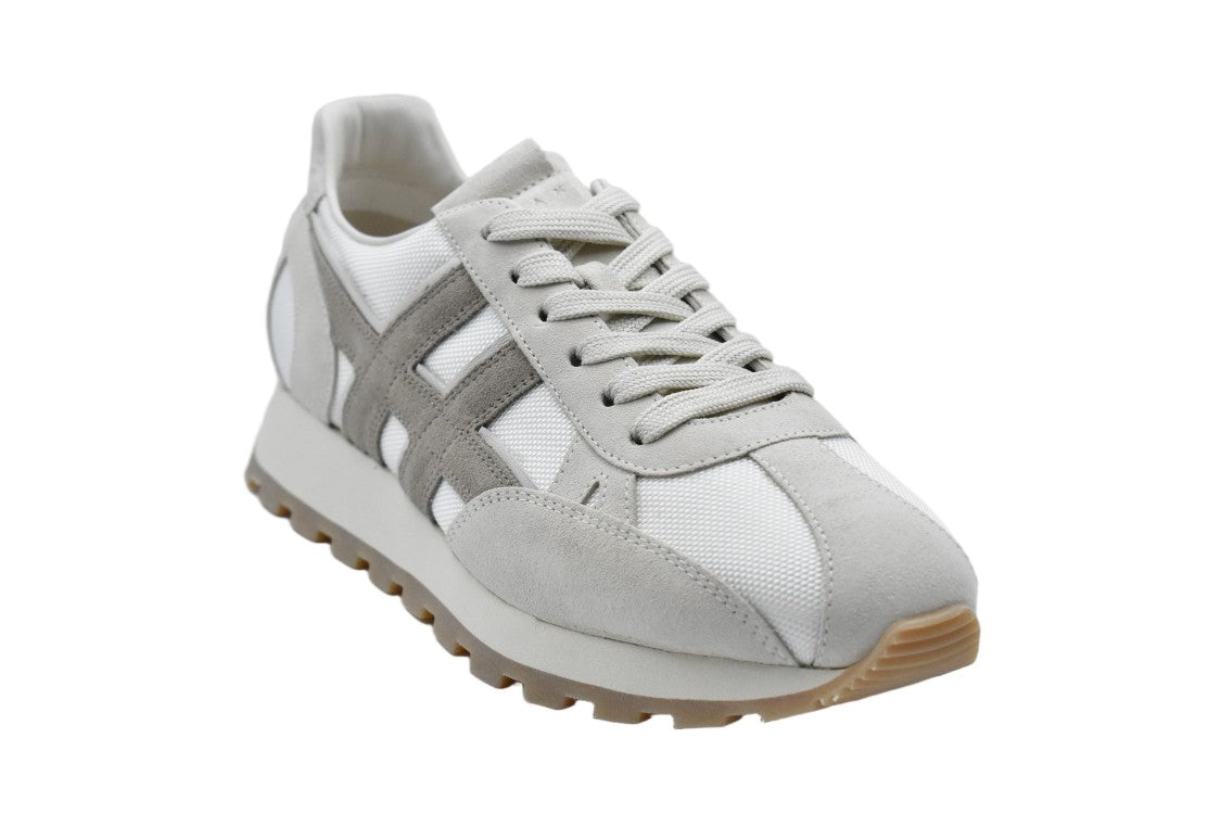 Hogan White Laced Elegance Women's Flat Shoes