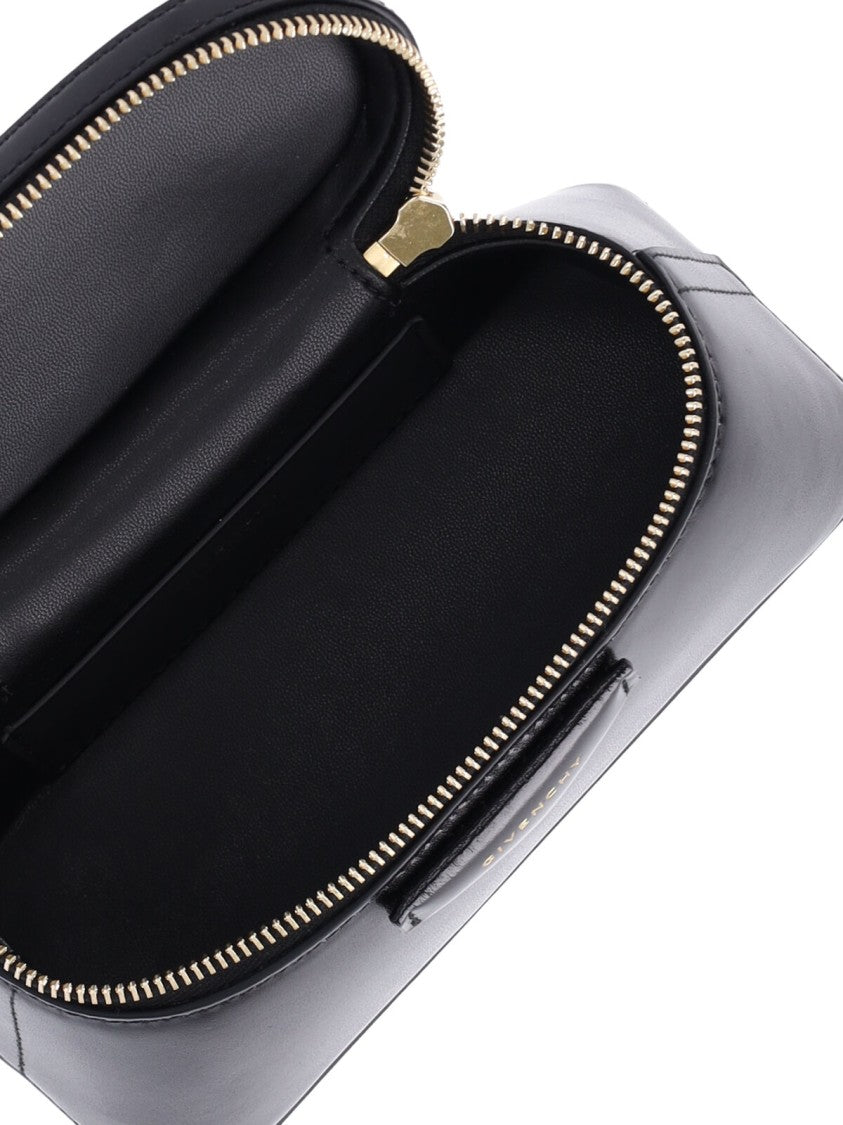 Givenchy Black Antigona Mini Calfskin Shoulder Bag