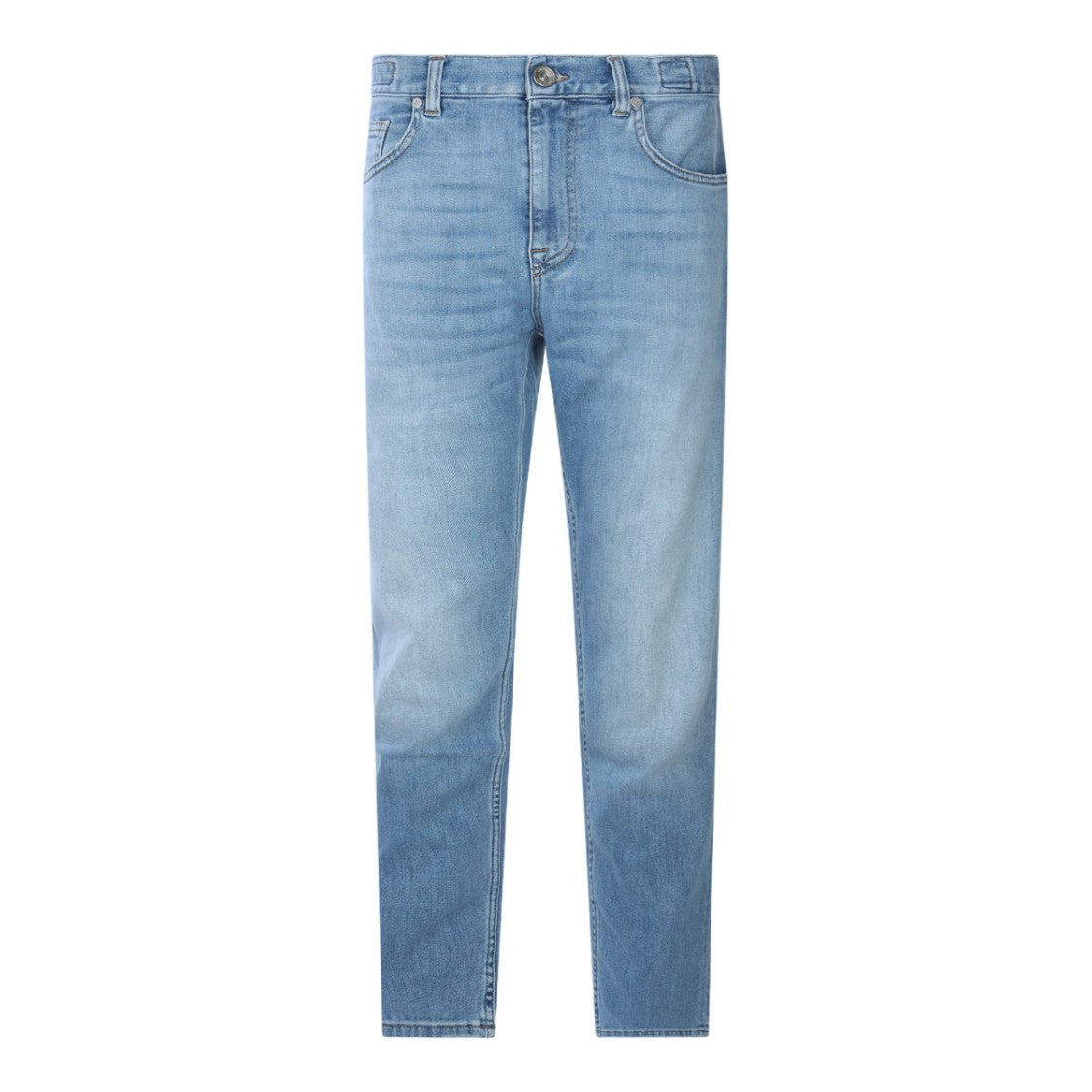 Eleventy Classic Slim Fit Light Blue Jeans