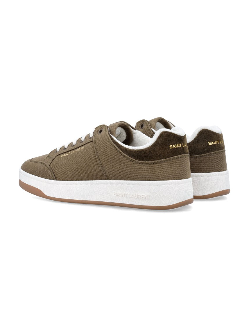 Saint Laurent Sl61 Gabardine Sneakers