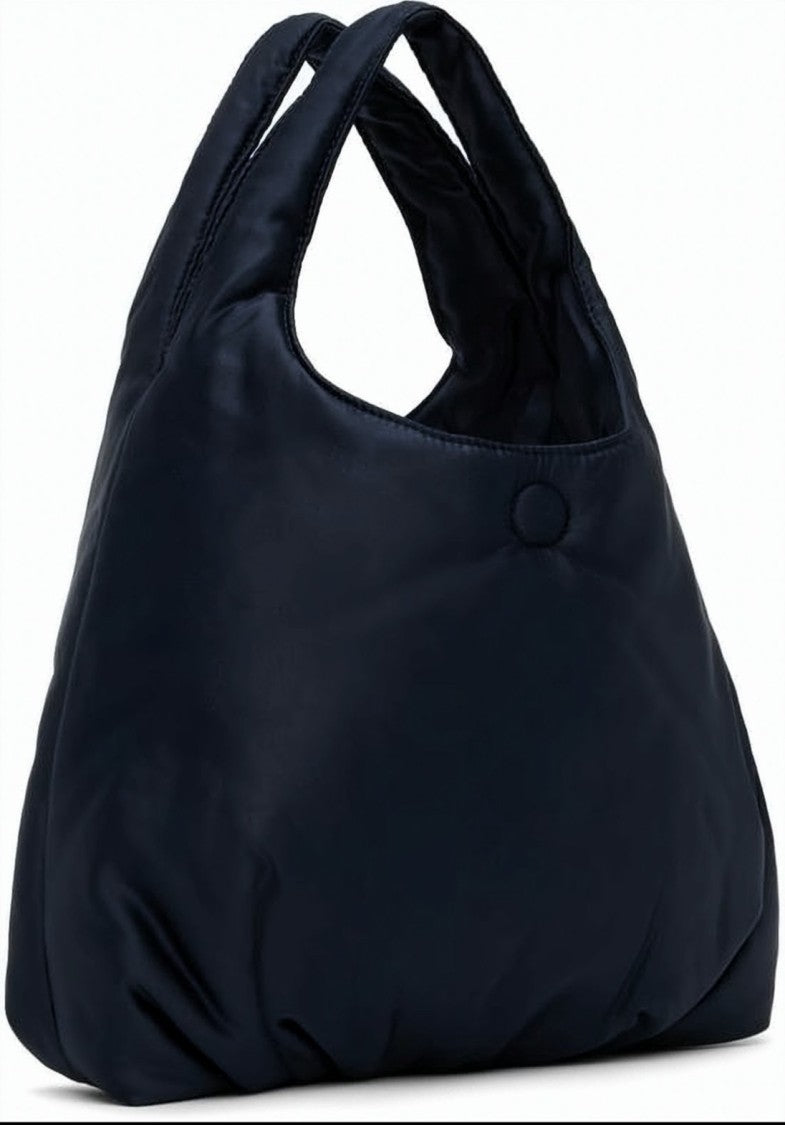Amomento Padded Tote Bag With Rounded Shape And Cushioned Handle