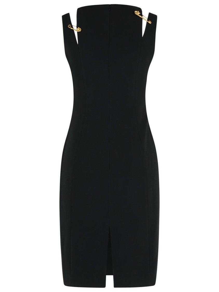 Versace Black Viscose Blend Dress