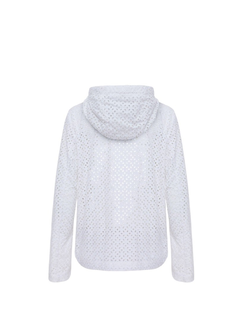 Colmar Broderie Anglaise Windbreaker Adjustable Hood