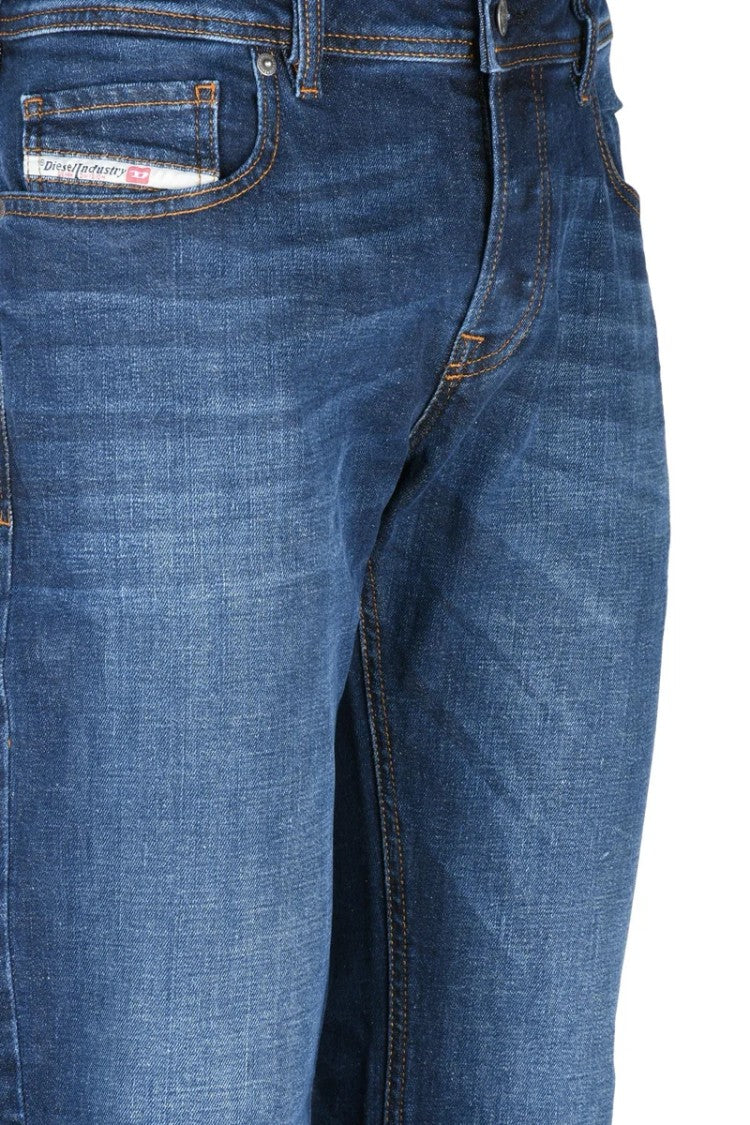 Diesel Blue Cotton Elastane Men's Zatuny Bootcut Jeans