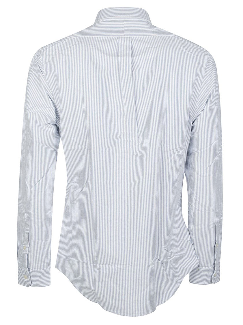 Polo Ralph Lauren Vertical Stripe Button-Down Long-Sleeve Cotton Casual Shirt