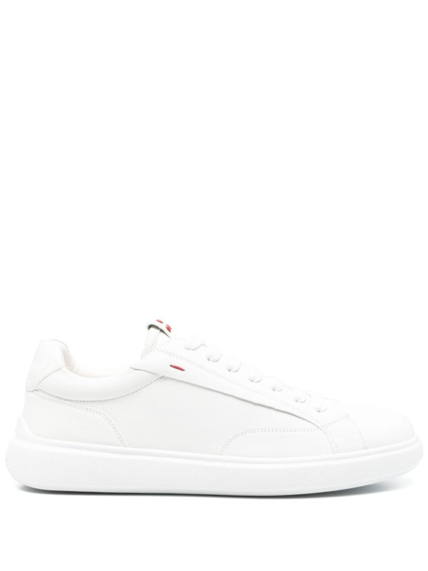 Peuterey White Sneakers With Lace-Up Design